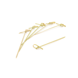 Party Decoration Bamboo Knotted Fruit Picks