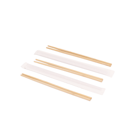 Wood Round Chopstick/Individually Film/OPP/Paper Packaging without Printing Bamboo