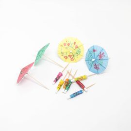 Party Decoration Umbrella Fruit Picks