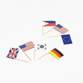 Party Decoration National Flag /Advertising flag Toothpicks