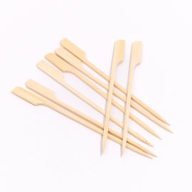 Eco Friendly Bamboo Paddle Skewers (With Knot/Without Knot)
